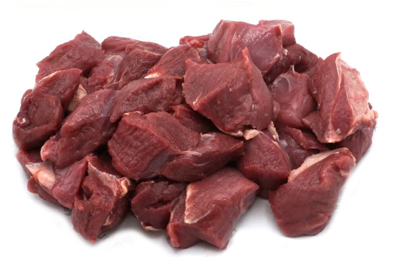 Esterhazy wild boar ragout diced