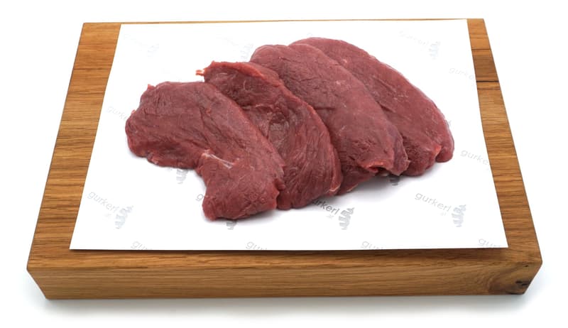 Esterhazy wild boar escalope sliced
