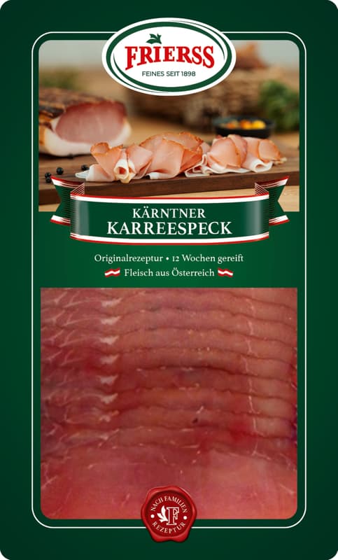 Frierss Kärntner Karreespeck geschnitten