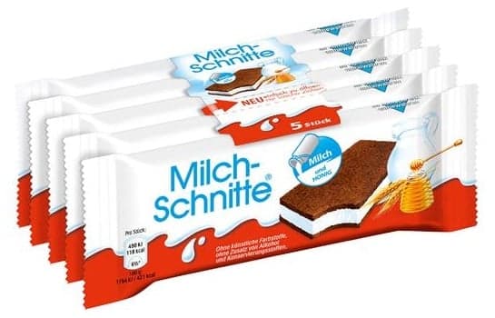 Children's milk slice 5x28g
