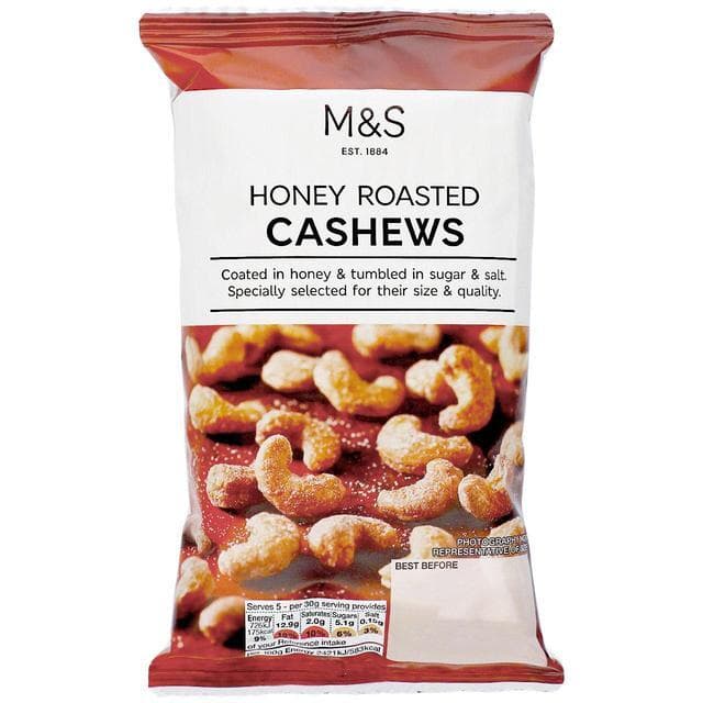 Marks & Spencer Honey Roasted Cashews