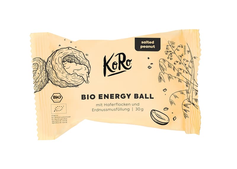 KoRo BIO Bliss Ball Salted Peanut