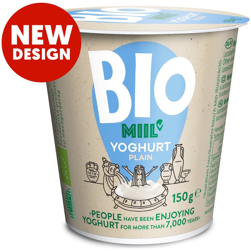 Miil BIO yoghurt natural 3,8%