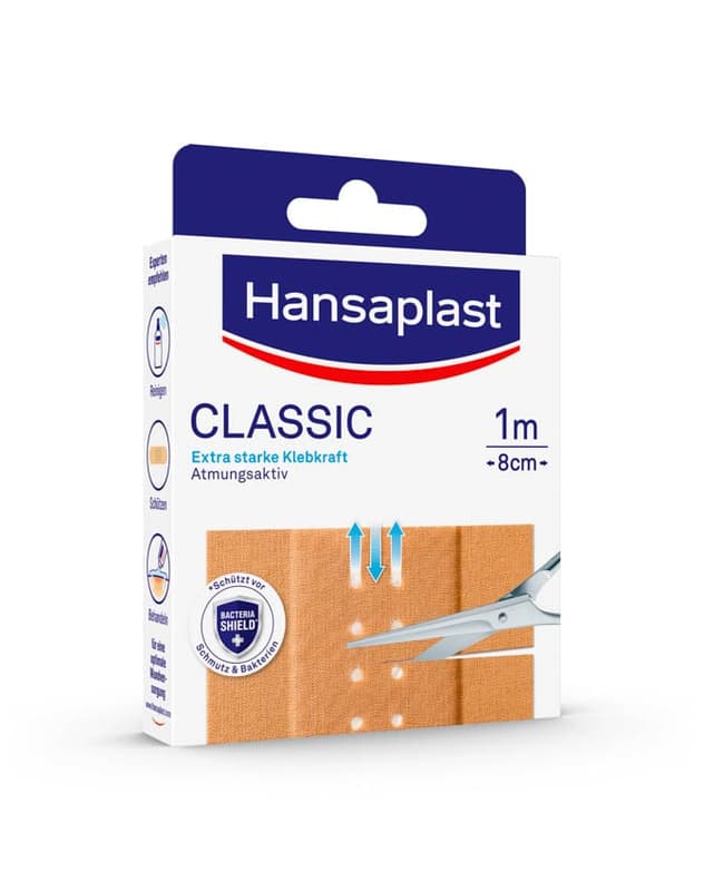 Hansaplast Classic Pflaster 1m x 8cm