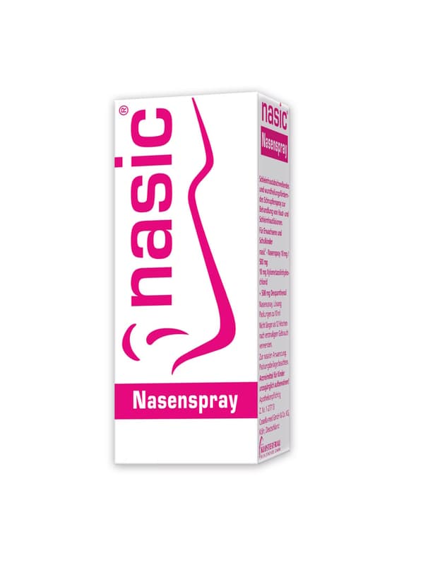 Nasic - Nasenspray 10 mg/500 mg