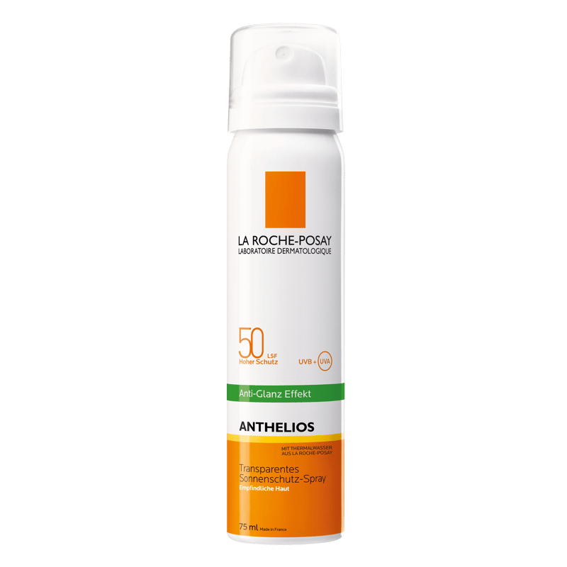 La Roche Posay Anthelios Anti-Glanz-Spray LSF 50 Sonnenspray für das Gesicht bei unreiner Haut