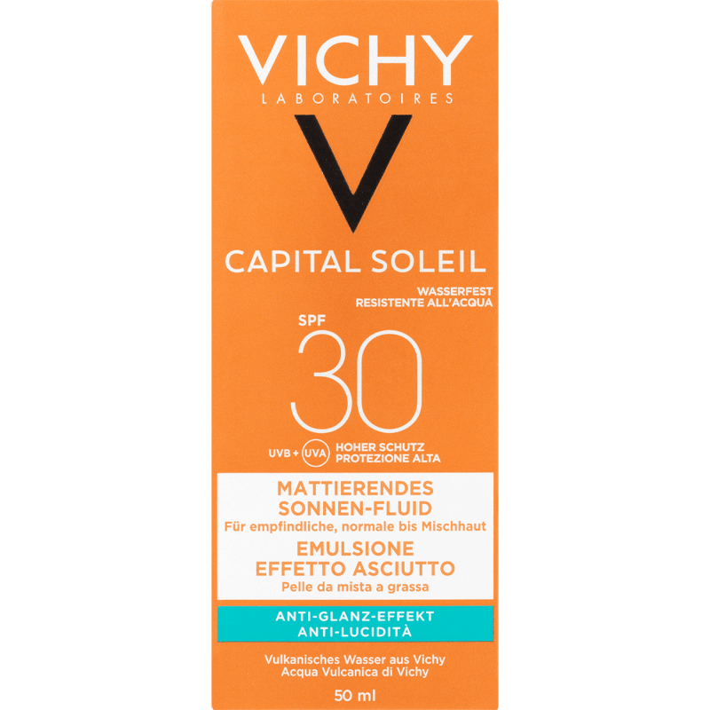 VICHY Capital Soleil Sonnen Fluid Dry Touch LSF 30