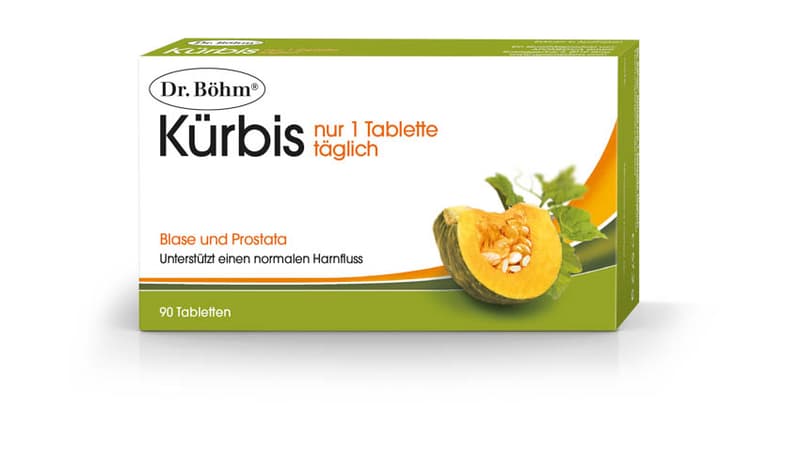 Dr. Böhm® Kürbis nur 1 Tablette täglich