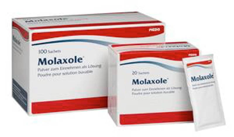 Molaxole - Powder for the preparation of a solution for oral use
