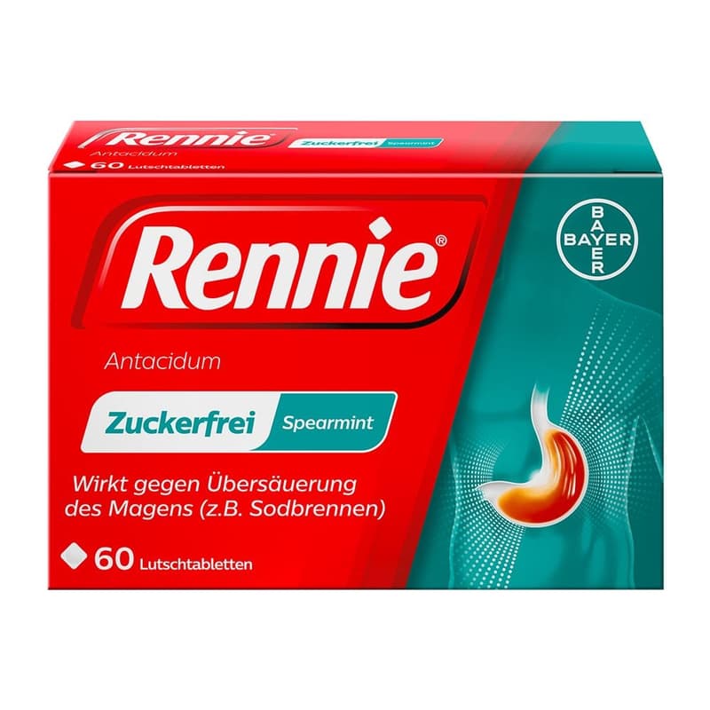 Rennie Antacidum Spearmint - Lozenges