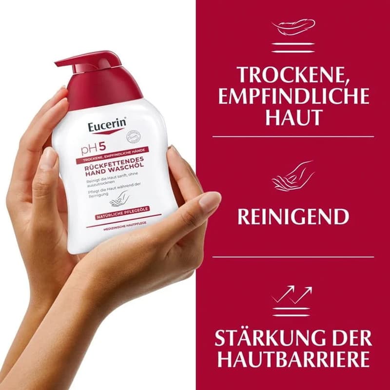 Eucerin pH5 Hand Wasch-Öl mit Pumpe
