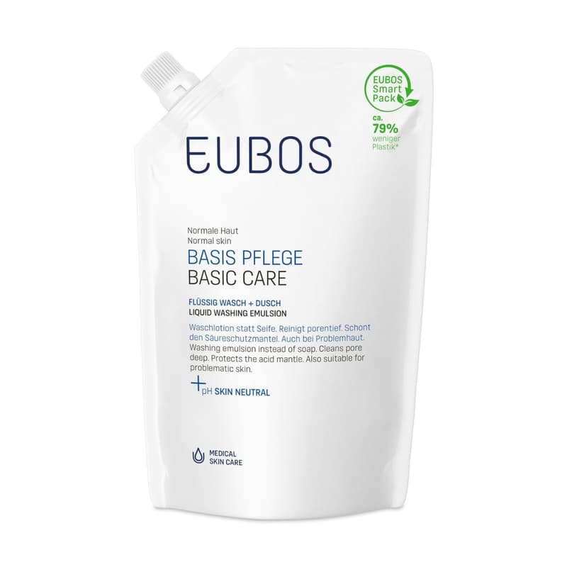Eubos WASH + SHOWER LIQUID BLUE REPLENISHMENT