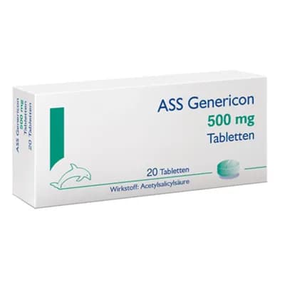 ASS Genericon 500 mg Tabletten