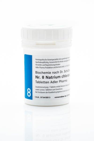 Schuessler salt no. 8 Natrium chloratum