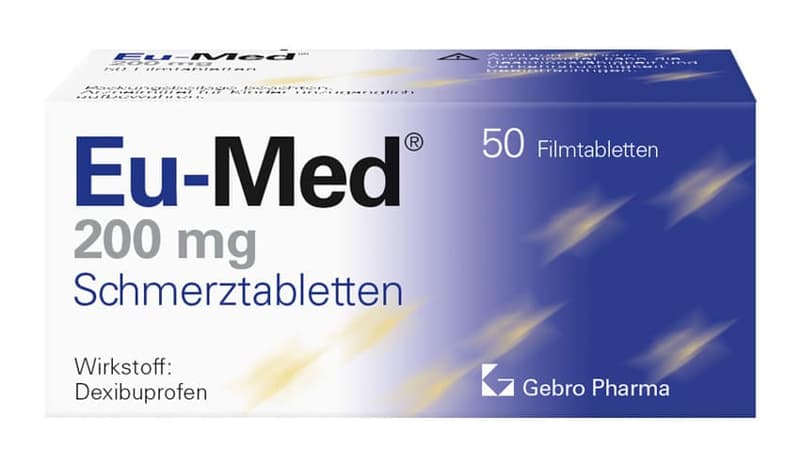 Eu-Med 200 mg Schmerztabletten