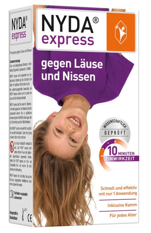 NYDA® Express pump spray against lice + nits