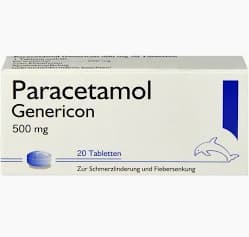 Paracetamol Genericon 500 mg Tabletten