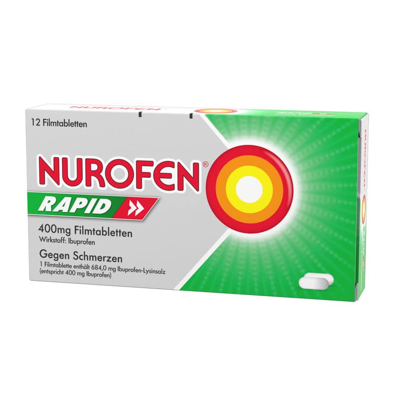 Nurofen rapid 400 mg - Film-coated tablets