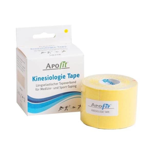 BB Tape Kinesioband 5cmx5m Gelb