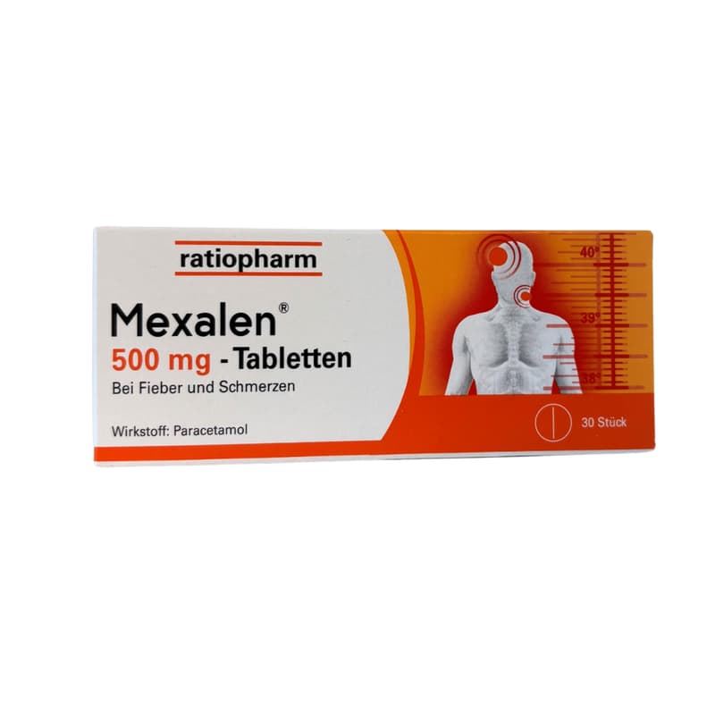 Mexalen 500 mg - Tabletten