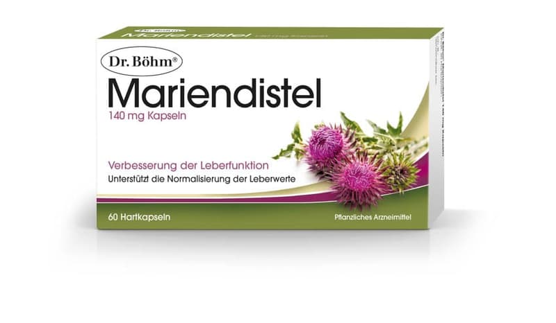 Dr. Böhm® Mariendistel 140 mg Kapseln