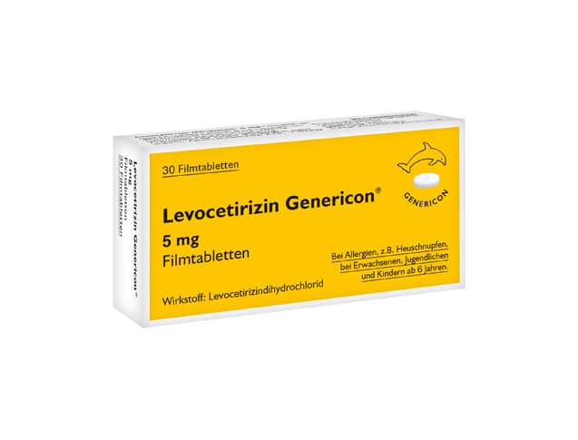 Levocetirizin Genericon 5 mg Filmtabletten