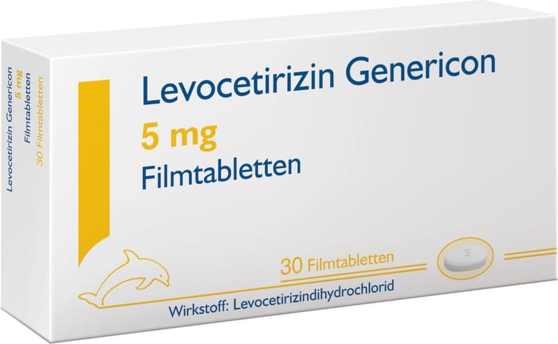 Levocetirizin Genericon 5 mg Filmtabletten