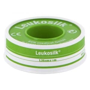 LEUKOSILK 5m x 1.25cm white