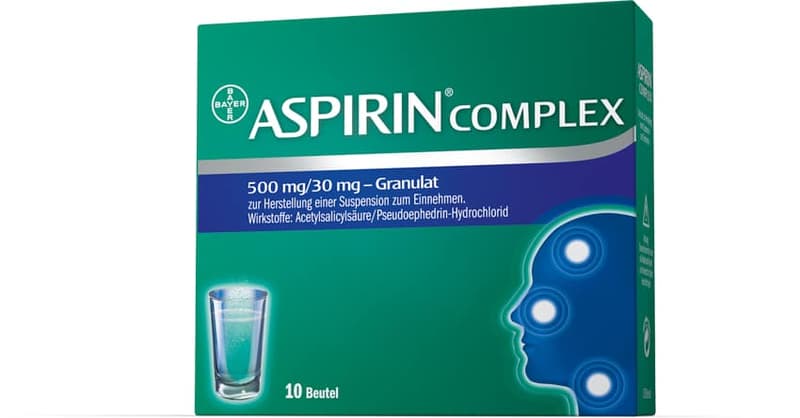Aspirin Complex 500 mg/30 mg - Granules for oral suspension