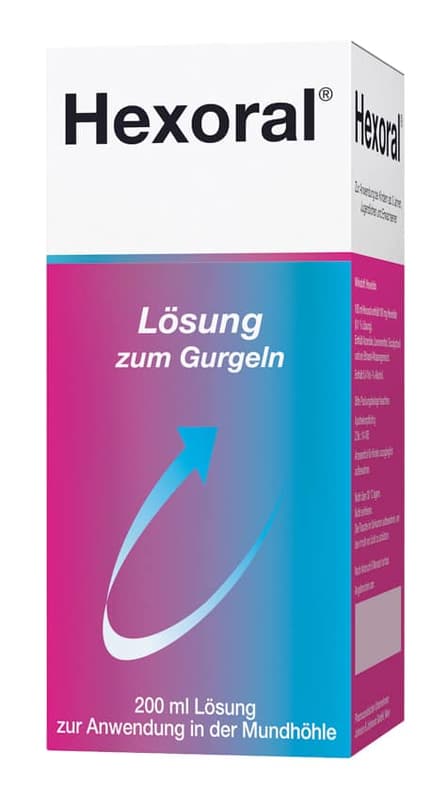 Hexoral solution for gargling