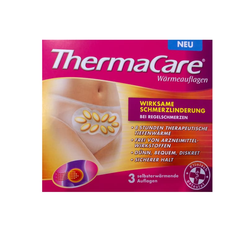 Thermacare Wärmepflaster bei Regelschmerzen