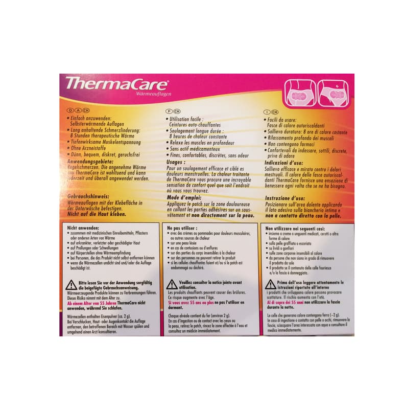 Thermacare Wärmepflaster bei Regelschmerzen