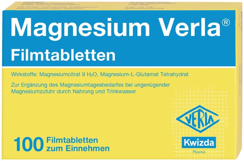 Magnesium Verla - film-coated tablets