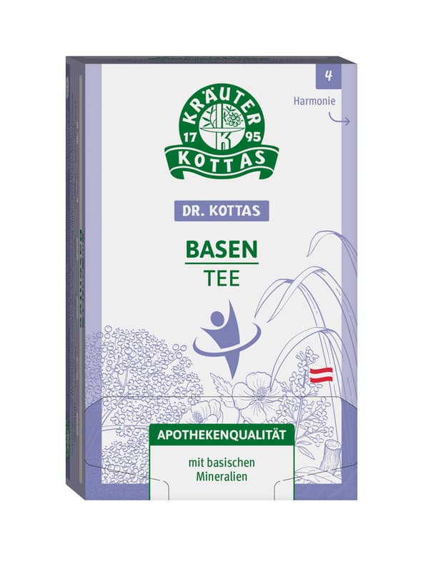 Dr. Kottas Basentee mit basischen Mineralien