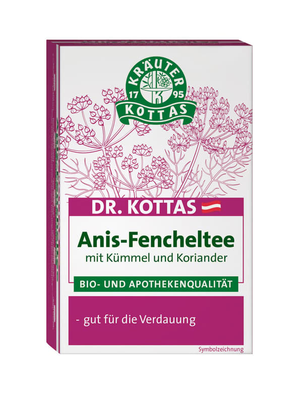 Dr. Kottas Aniseed-Fennel Tea with Caraway & Coriander