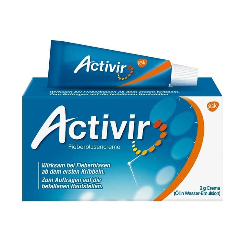 Activir - cold sore cream