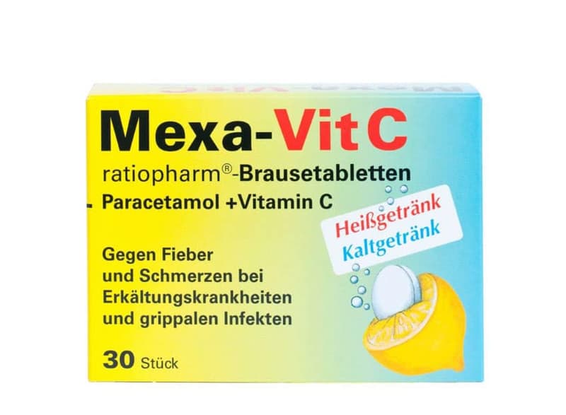 Mexa-Vit. C ratiopharm - Brausetabletten