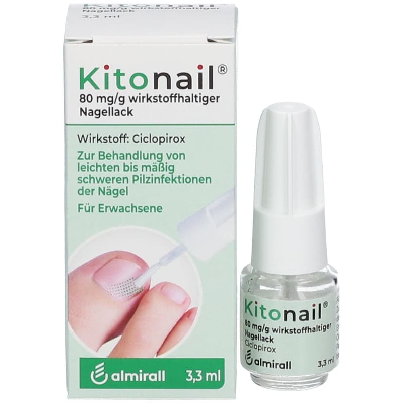 Kitonail 80 mg/g active nail polish
