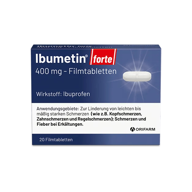 Ibumetin forte 400 mg - Filmtabletten