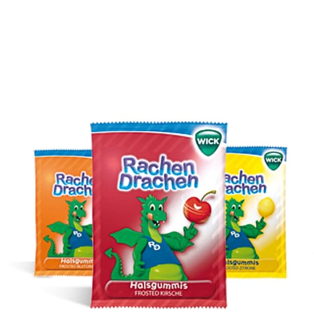 WICK RACHEN DRACHE KIRSCHE