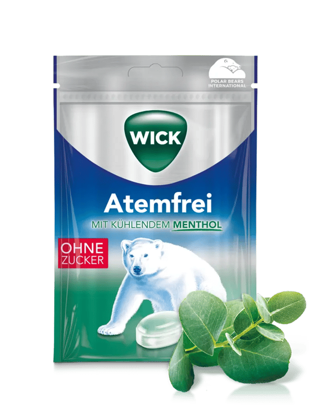 WICK Hustenbonbons Atemfrei ohne Zucker