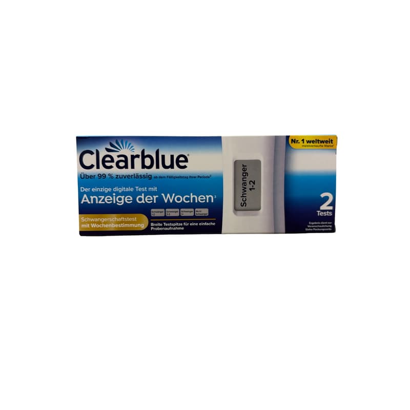 CLEARBLUE Schwangerschaftstest mit Wochenbestimmung 2Stk