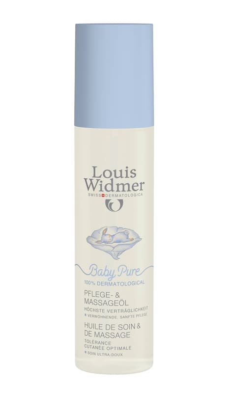 Louis Widmer fragrance-free BabyPure care and massage oil
