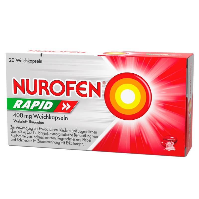 Nurofen rapid 400 mg Soft Capsules