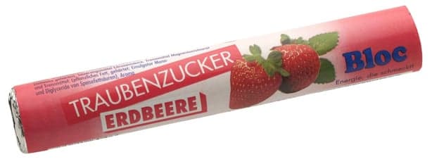 Bloc Traubenzucker Erdbeere