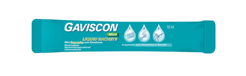 Gaviscon Liquid Sachets Mint Suspension for Oral Use
