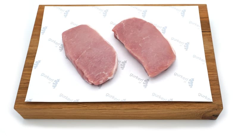 Animal wellfare pork loin Steaks