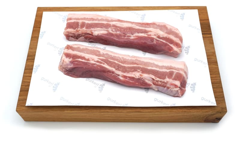 Animal wellfare Pork Belly sliced