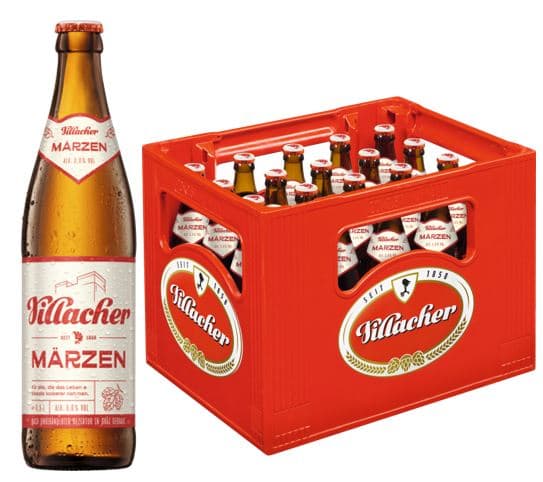 Villacher Märzen box of 20 (0,5L returnable)