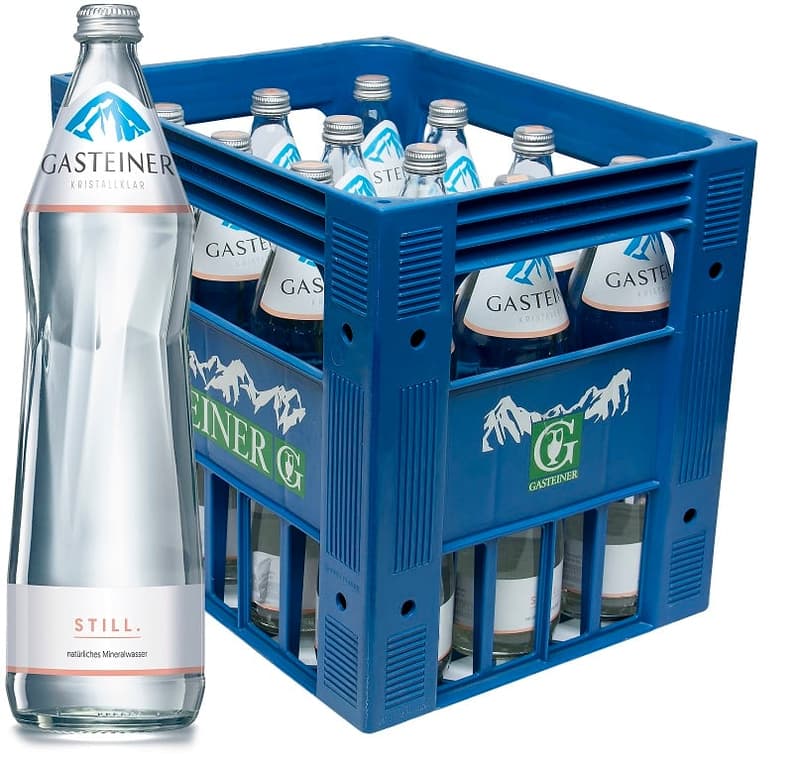 Gasteiner Mineral Water still 12er crate (1L returnable)